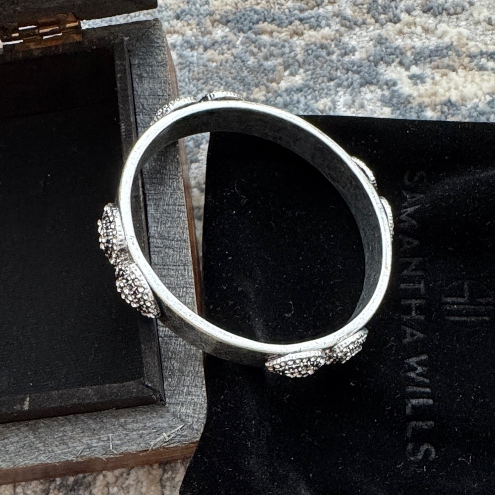 Samantha Wills Silver Textured Bracelet
